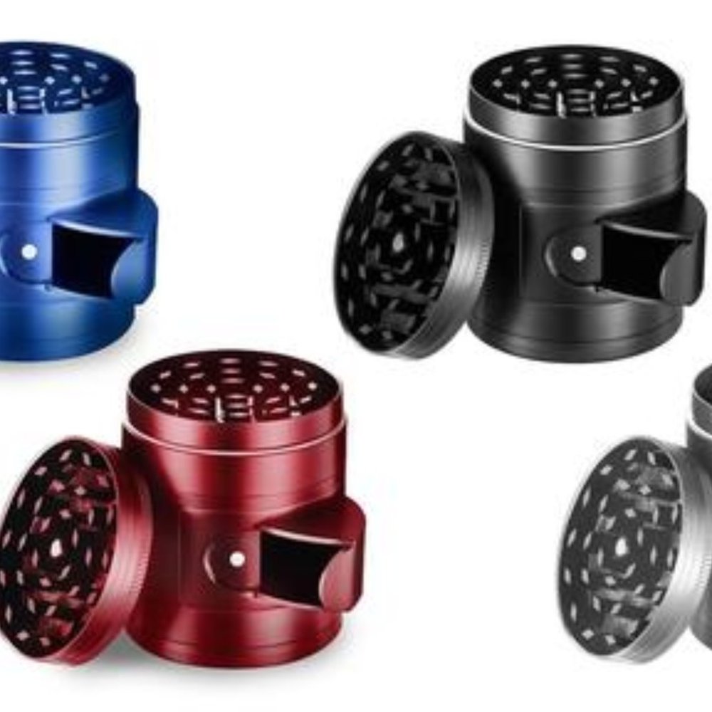 SHarper Herb Grinders; 3 Tiers, Screen Sifter, Cleaning Tool included(spank new)